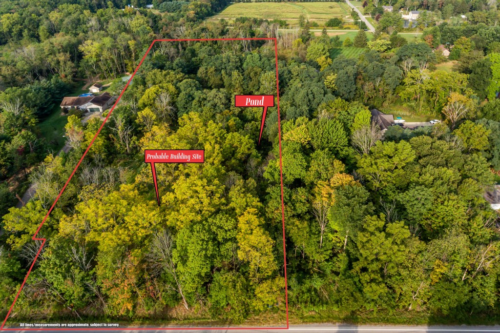 Wooded and Private lot in Granger Township Exactly Real Estate Flat